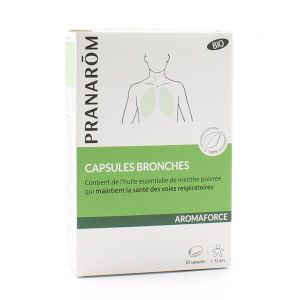 Pranarom Aromaforce Bronches BIO - 30 caps