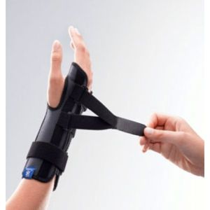 MANUIMMO Attelle de poignet main d'immobilisation, rigide, droit, taille 0, unité