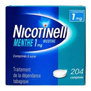 Nicotinell Menthe 1 Mg (Nicotine) Comprime A Sucer Comprimes A Sucer Sous Plaquettes Thermoformees (Aluminium-Pvc/Pe/Pvdc/Pe/Pvc) B/204