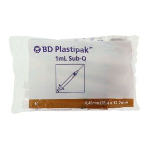 Plastipak Sering Hypo Sub-Q 1Ml Long Aig:13Mm Diam:45/100 10