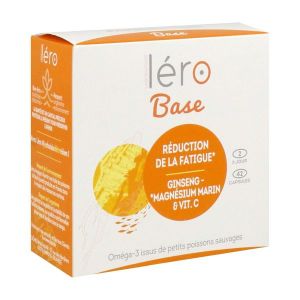 LERO BASE Capsule, complément alimentaire anti-fatigue, bt 42