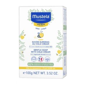 Mustela Bb Savon Nourrissant Au Cold Cream A L'Avocat Bio Et A La Cire D'Abeille 100 G 1
