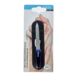 VITRY Lime à ongles Saphir douce avec étui, unité