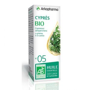 Huile Essentielle N°5 Cyprès 10Ml (Cupressus Sempervirens) Arkopharma