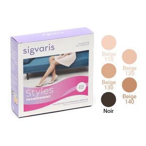 Sigvaris Styles Transparant Classe 2 B130 Chaussette Small Normal 2