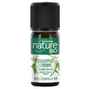 Boutique Nature HE Eucalyptus Citronné BIO (Eucalyptus citriodora) - 10 ml