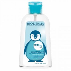 BIODERMA ABCDerm Eau Micellaire Bébé Enfants Nettoyant Ultra douceur 1L