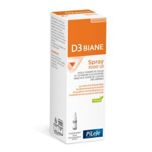 PILEJE D3 Biane Spray 1000 UI - Vitamine D Flacon spray 20 ml