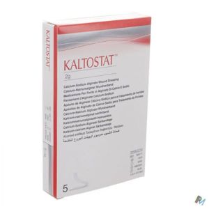 KALTOSTAT Pansement d'alginate, mèche absorbante, stérile, bt 5