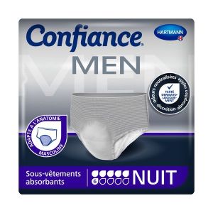 Confiance MEN SV absorption 6G NUIT TL- Sachet 7