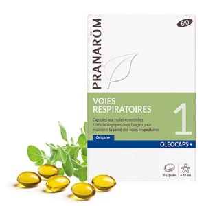 Pranarom Bio Oleocaps+ 1 Voies Respiratoires Capsule 30