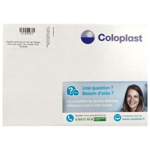 SENSURA POCHE OUVERTE Poche Midi ouverte vidable, clamp intégré, système 1 pièce, opaque, prédécoupé, diamètre 35 mm, bt 30