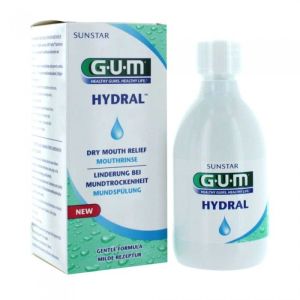 Gum Hydral Bain De Bouche Solution Flacon 300 Ml 1