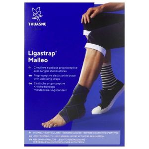 LIGASTRAP MALLEO NOUVELLE VERSION Chevillère ligamentaire de contention, à sanglage fonctionnel, taille 2, unité