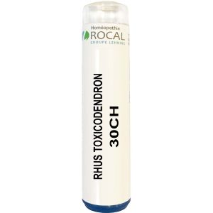 Rhus toxicodendron 30ch tube granules 4g rocal