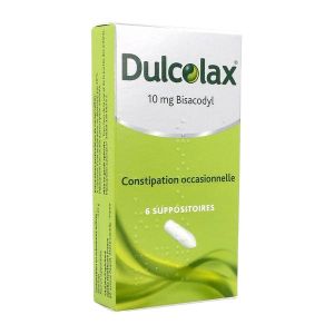 DULCOLAX 10 MG SUPPOSITOIRE B/6