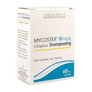 MYCOSTER Shampooing 10 mg/g, boîte 1 flacon 60 ml