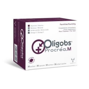 Oligobs Procrea M - 1 Boite De 30 Sachets Et 30 Capsules Poudre Sachet