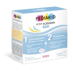 PEDIAKID P'TIT ECZEDERM DUO Pack duo (In & Out) pour les peaux sensibles à tendance atopique, duo