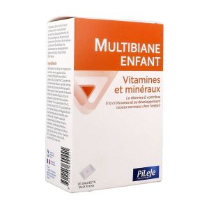 Pilège Multibiane Enfant Vitamines et Minéraux 20 sachets