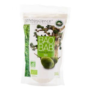 Ecoidees Poudre de fruit de Baobab BIO - sachet 150 g