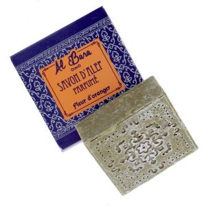 Savon d'Alep à la Fleur d'oranger - 100 g
