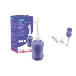 LANSINOH DOUCHE INTIME PERINEE Flacon avec canule coudée pour douche intime périnéale, unité