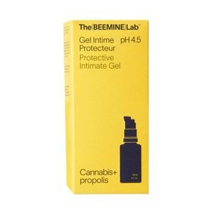 THE BEEMINE LAB GEL DE SOIN INTIME AU CANNABIS BOCAL 30 ML BLEU 1