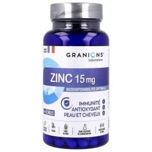 GRANIONS DE ZINC Solution buvable 15 mg/2 ml, boîte 30 ampoules 2 ml