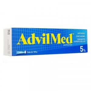 Advilmed 5 % (Ibuprofene) Gel 100 G En Tube (Aluminium Verni )