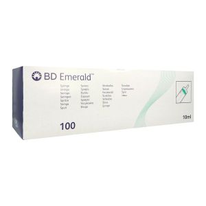 Bd Emerald 3 Pieces Luer Simple Premontee Avec Une Aiguille 21G 40Mm Seringue 10 Ml 1