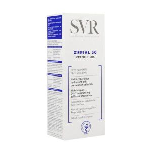 XERIAL 30 CREME PIEDS Crème podologique à 30 % d'urée pure, tube 50 ml