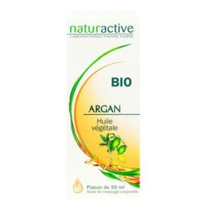 Naturactive Huile Vegetale Argan Bio Liquide Flacon 50 Ml 1