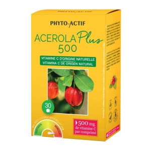 Phyto-actif Acérola + 500 - 2 x 15 comprimés
