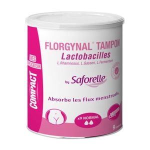 Florgynal Tampon Avec Applicateur Compact Normal Boite 9