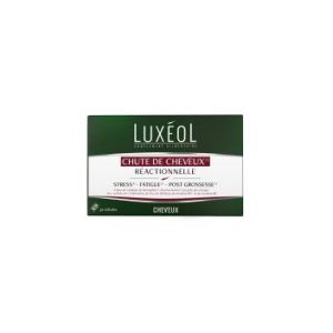 Luxeol Chute De Cheveux Reactionnelle Capsule Boite 30