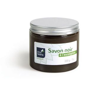 Prim'Soins Savon noir Eucalyptus - pot 200 g