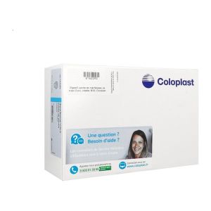 Sensura® Click - Boîte de 30 poches vidables opaques midi (420 ml) avec filtre et clamp intégré - diamètre 60 mm Référence: 103569