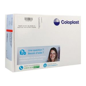 Sensura® Flex - Boîte de 30 poches fermées transparentes midi (340 ml) avec filtre - diamètre 50 mm Référence: 109029