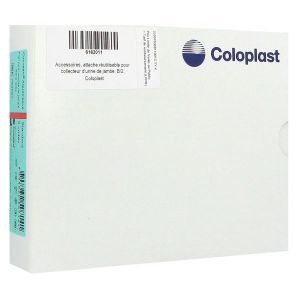 CONVEEN FILET Filet tubulaire de maintien pour poche à urine ambulatoire, standard, code couleur rouge (ref. 783681), bt 2