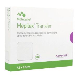 Mepilex Transfer Pansement 7,5*8,5 Cm 10