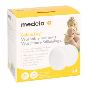MEDELA Coussinets lavables (Boîte de 4) Réf: 008.0237