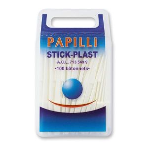 Papilli Stick Plast En Plastique Pour Espace Inter-Dentaire Batonnet 100