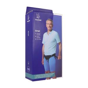 ORTEL HERNIAIRE Bandage herniaire B23N bilatéral avec plastron inguinal, taille 3 (ref. 27200220300399), unité
