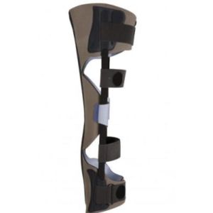 GENUIMMO 0° Attelle de genou d'immobilisation en extension à 0°, courte, 50 cm, extralarge, unité