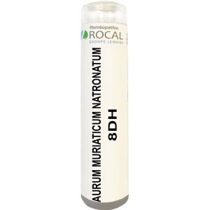 Aurum muriaticum natronatum 8dh tube granules 4g rocal