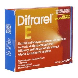 DIFRAREL E COMPRIME ENROBE B/24