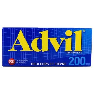 ADVIL 200 MG COMPRIME ENROBE B/30