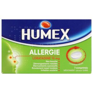 HUMEX ALLERGIE LORATADINE 10 mg comprimé B/7