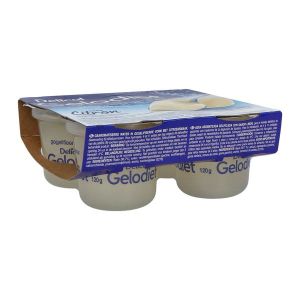 DELICAL GELODIET EAUX GELIFIEES Denrée alimentaire destinée à des fins médicales spéciales, saveur citron, 120 g x 4